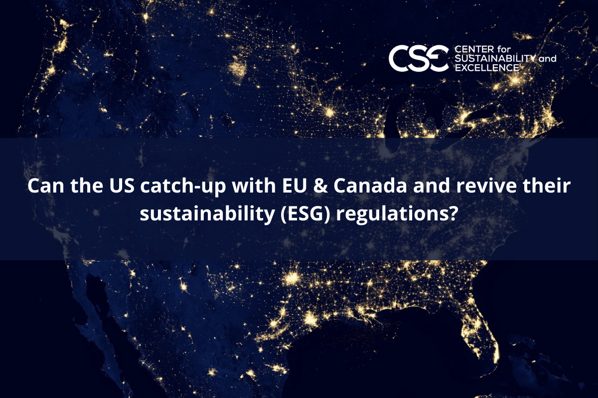 Can the US catch-up with EU & Canada and revive their sustainability (ESG) regulations?