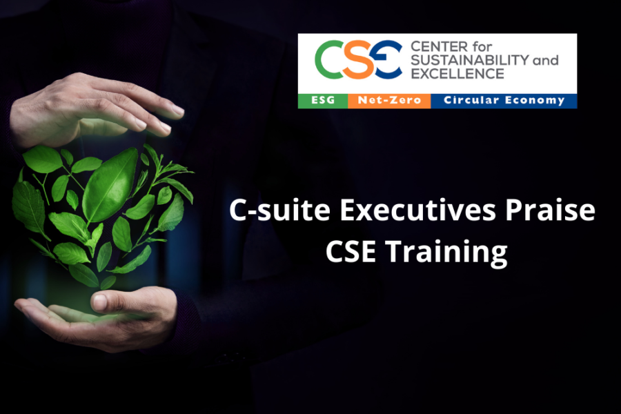 CSE Executive Sustainability & ESG Training: Another Success Story   