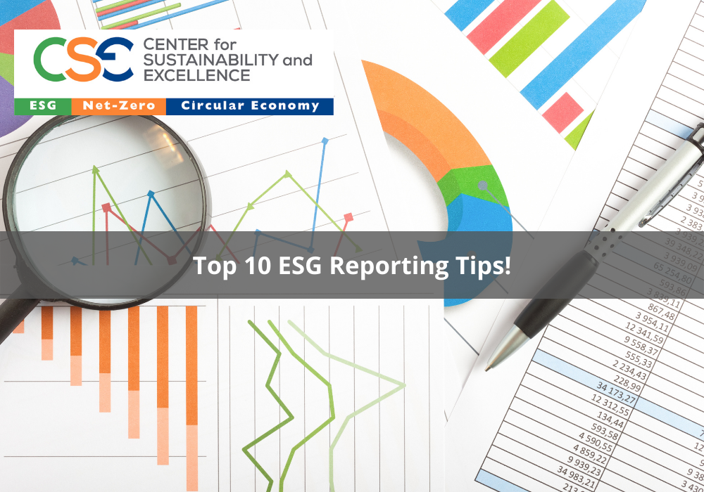 Top 10 ESG Reporting Tips!