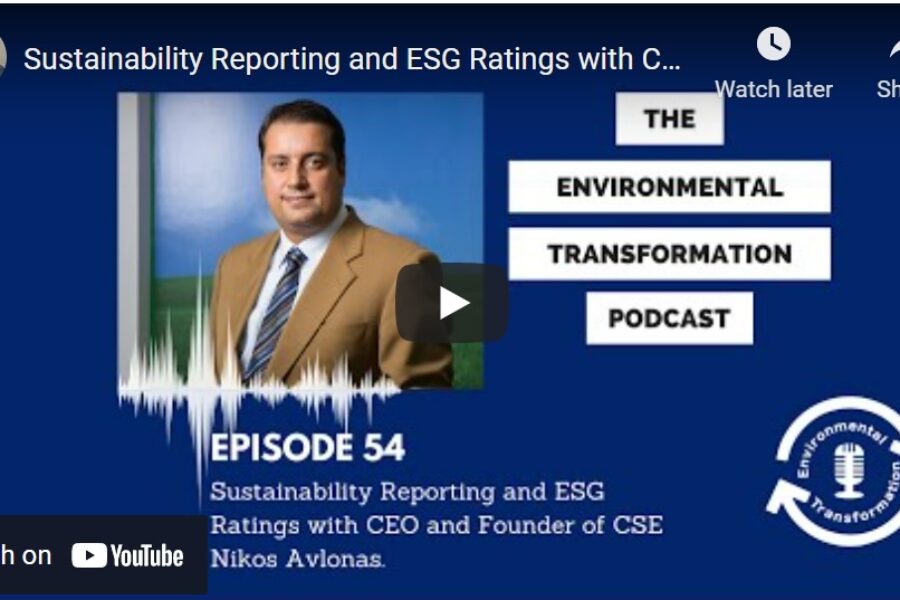 Trending now: Sustainability Reporting and ESG Ratings Podcast