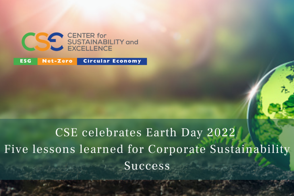 CSE celebrates Earth Day 2022