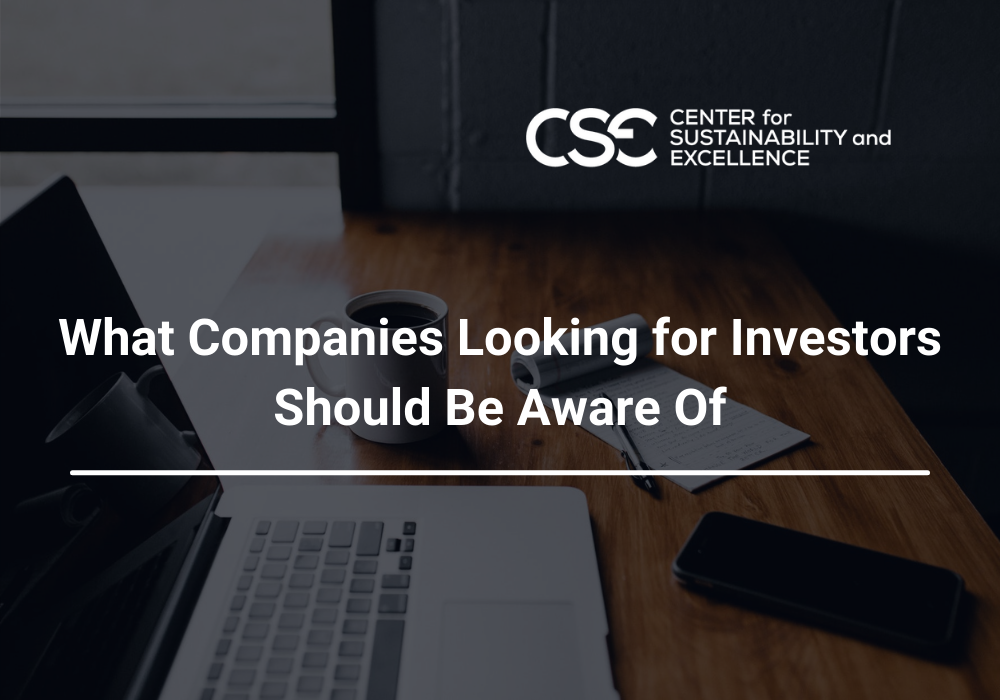 What Companies Looking for Investors Should Be Aware Of