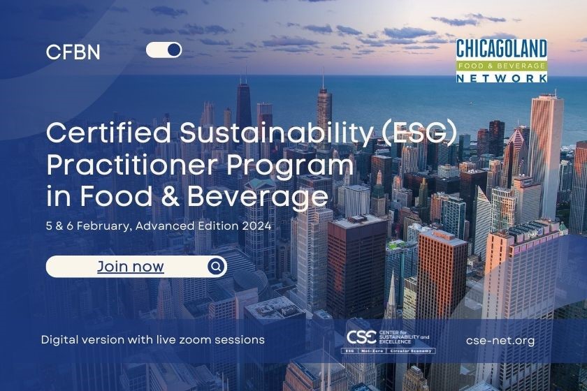 CFBN sustainability in food and beverage training