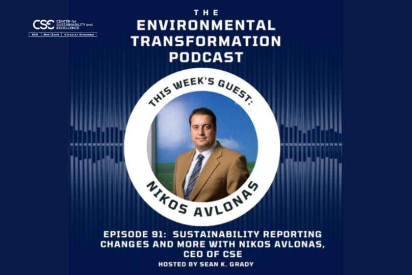 Nikos Avlonas sur le podcast "The Environmental Transformation