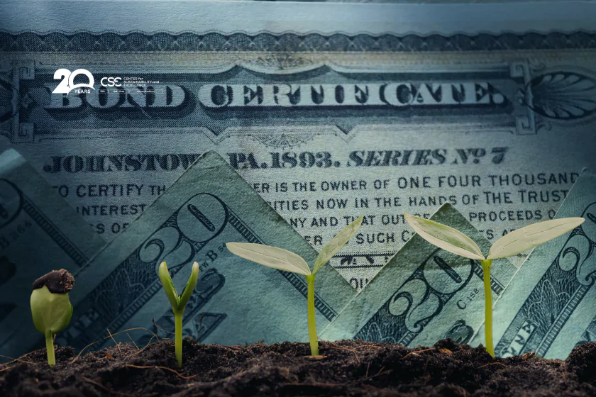 Green bonds financing America sustainability