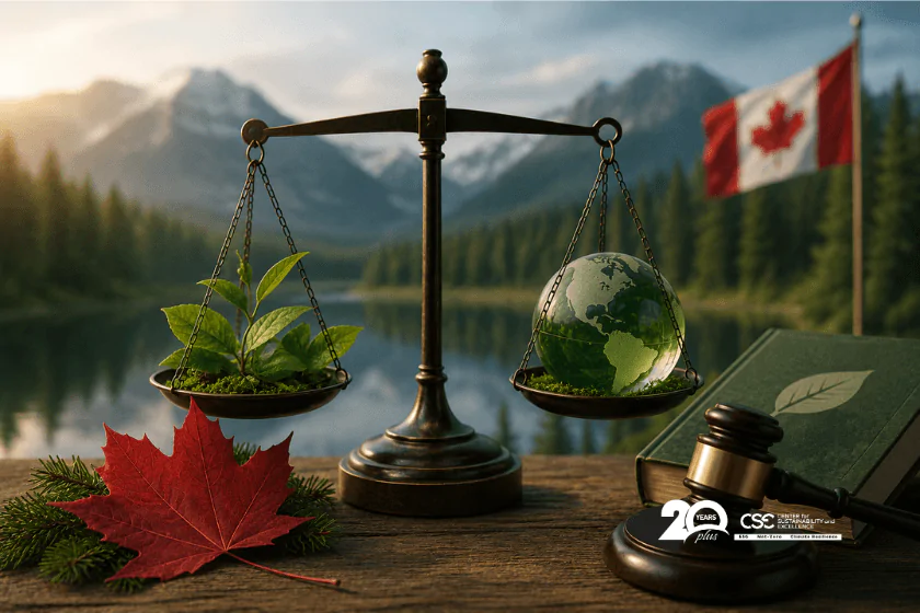 el «greenwashing» en Canadá